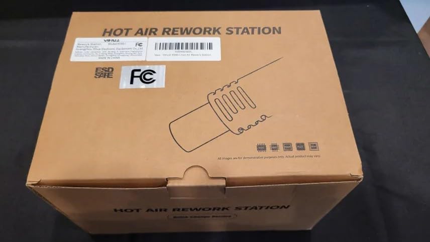 YIHUA 959D I Digital Hot Air Rework Station for SMD Reflow Soldering with 3 Hot Air Nozzles customer photo 1