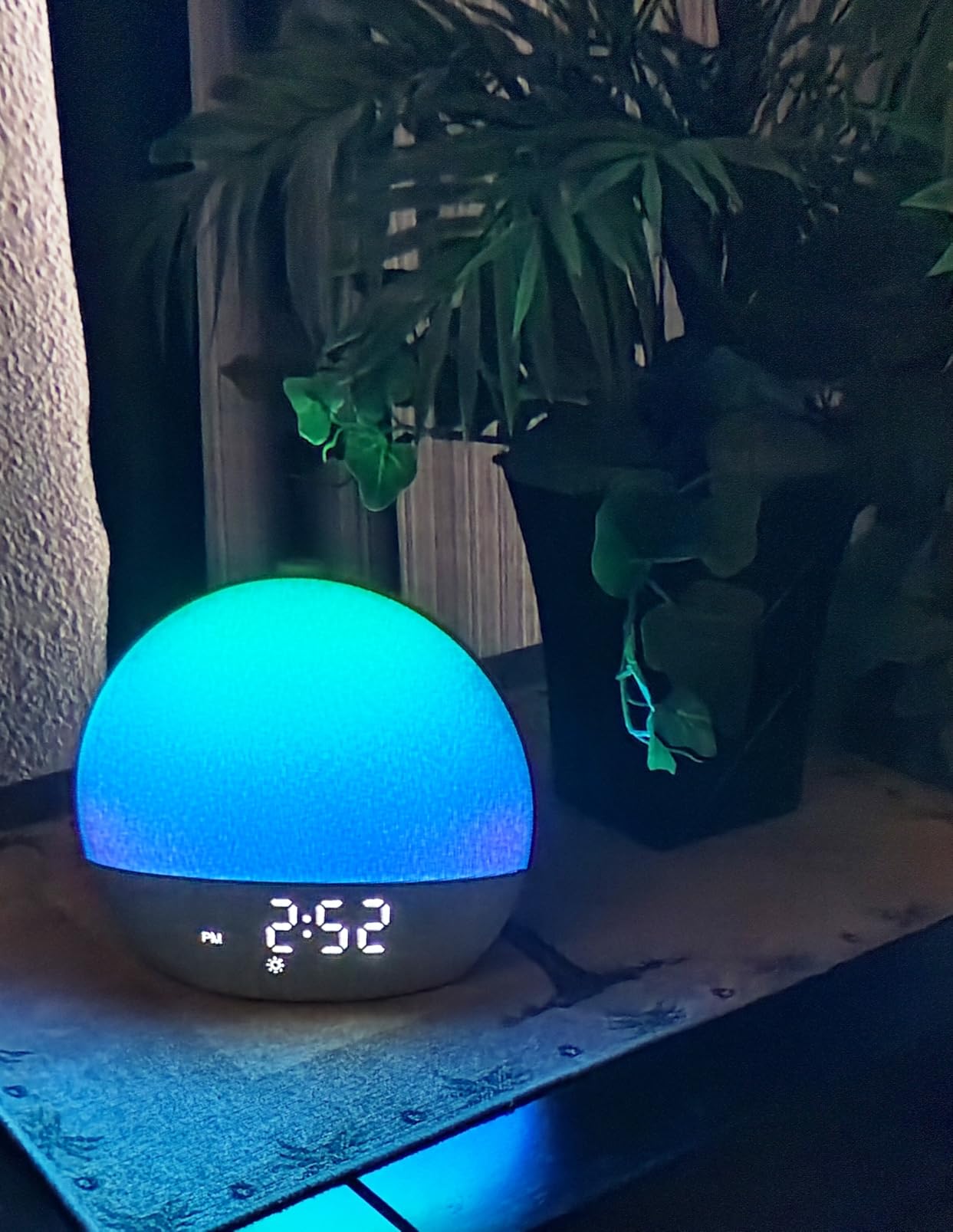 Sunrise Alarm Clock with Sound Machine - Natural Wake-Up Gradual Light | Easy to use & Dual Alarms, 30 Sleep Soothing Sounds for Adults Kids, 1-20 Dimming Levels with Bluetooth Speaker for Bedroom customer photo 2
