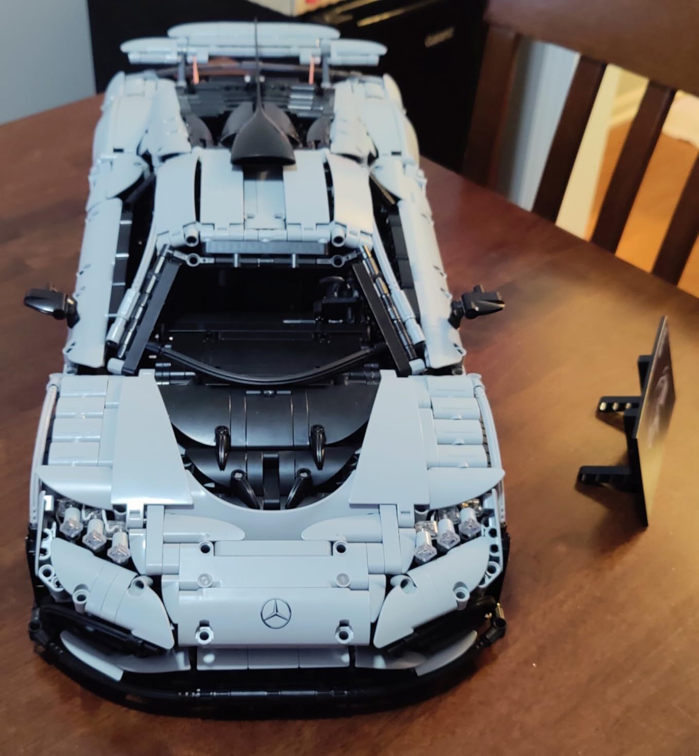 C61503W Mercedes-AMG ONE Building Block Set, 1:8 Mercedes AMG Speed Champion Brick Model with Ejection Start Gameplay, Super Car Collection Toy Sets for Adults (3295PCS) customer photo 2