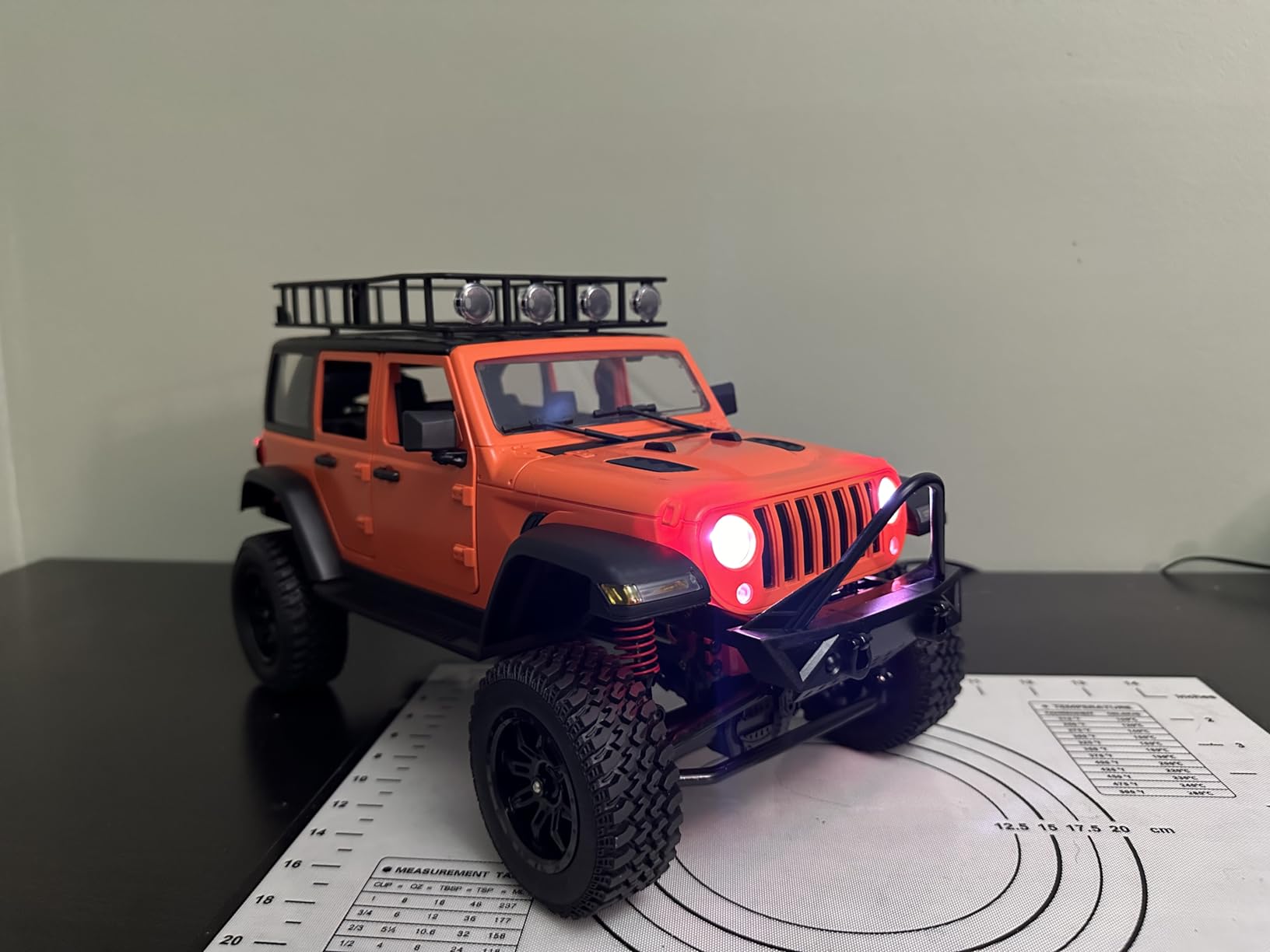 ARRIS MN128 1/12 RC Rock Crawler 4WD Off-Road Jeep RTR Truck | Wrangler Style Body, Full Proportional Control, LED Lights, Trail Ready customer photo 1