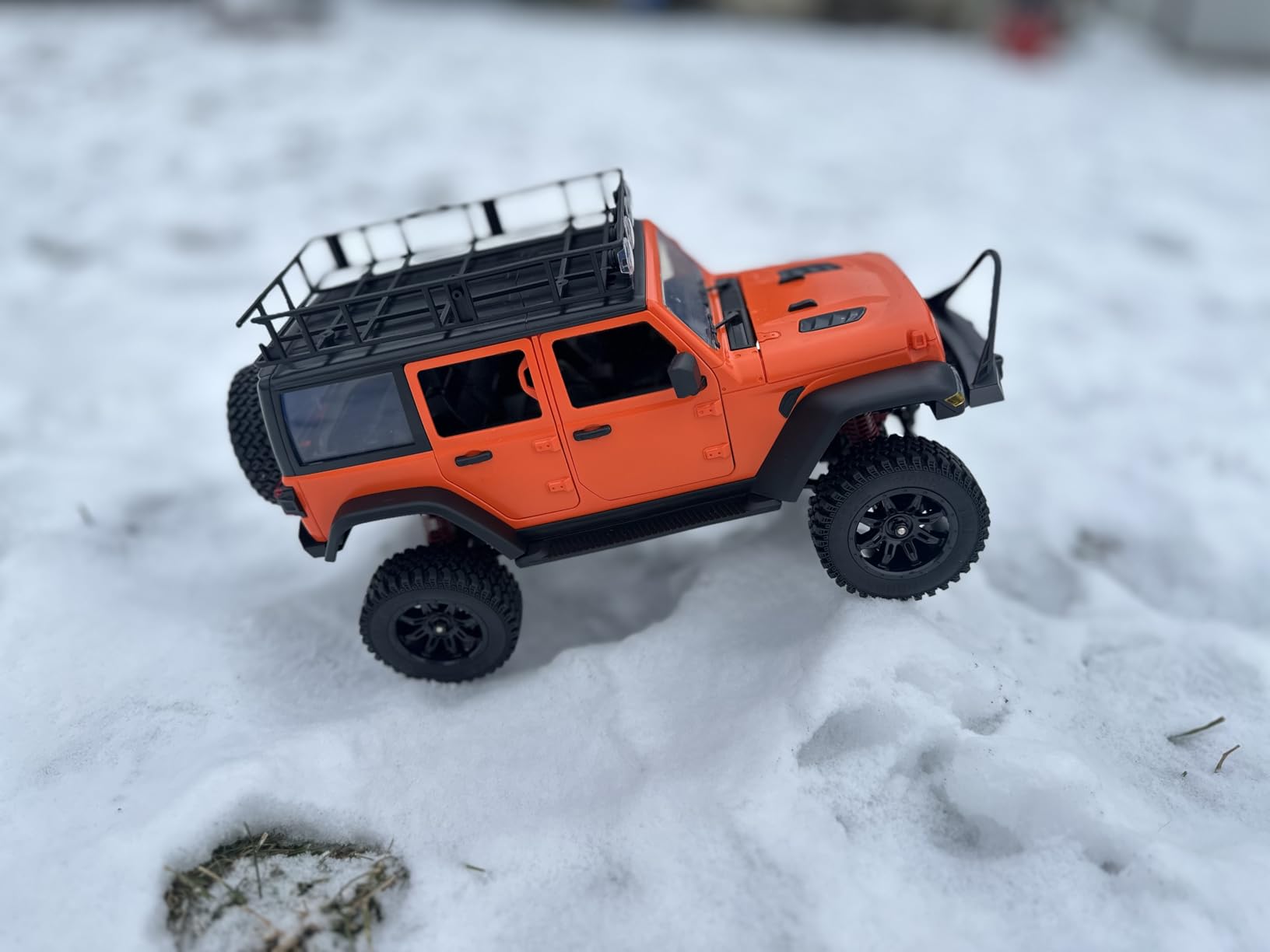 ARRIS MN128 1/12 RC Rock Crawler 4WD Off-Road Jeep RTR Truck | Wrangler Style Body, Full Proportional Control, LED Lights, Trail Ready customer photo 2