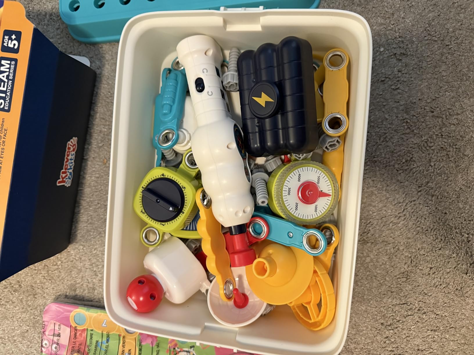 JOVA Klever Kits 50+ Projects Space Circuits - Electronics Kit for Kids with 46+ Components, Electronic STEM Toy Educational Science Kits for Kids Aged 5 6 7 8+ customer photo 1