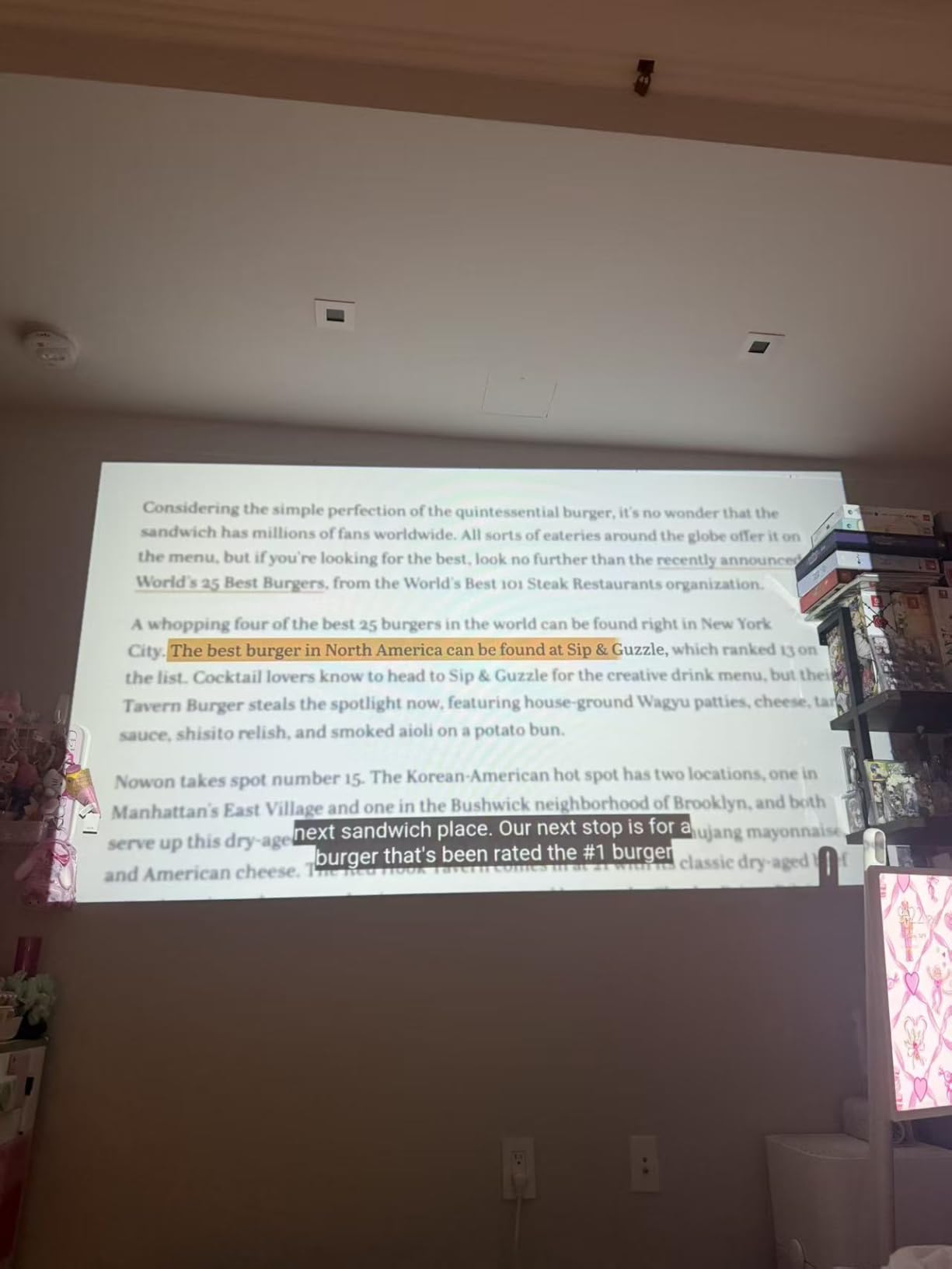 Mini Projector with Wifi and Bluetooth, Built-in Apps,Movie Projector customer photo 1