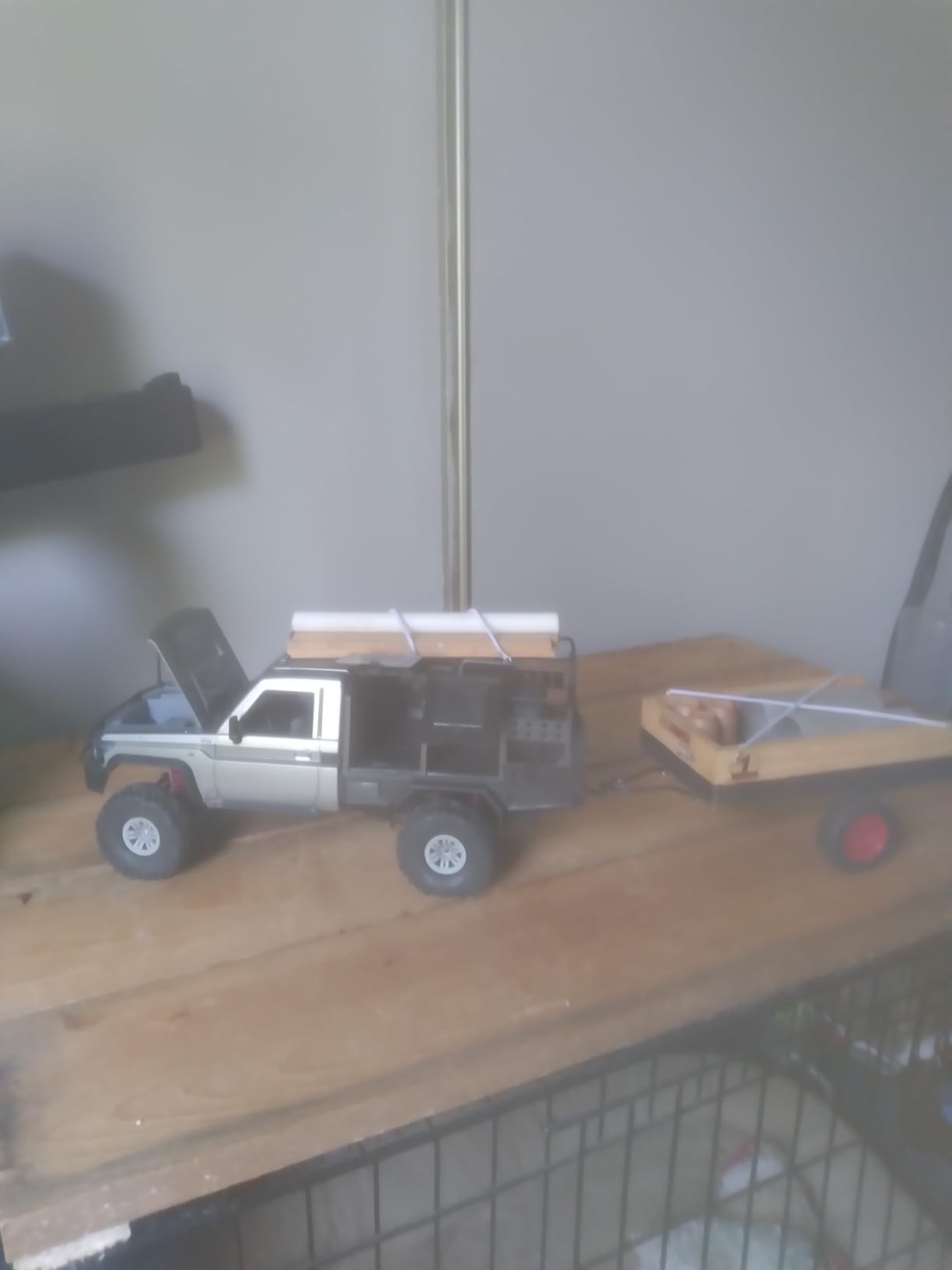 MN82S RC Crawler 1/12 Scale Remote Control Rock Crawler RC Truck 4x4 | Toyota Land Cruiser All Terrain Car Off-Road RTR 280 Motor Full Proportional Hobby Vehicle for Adult customer photo 1
