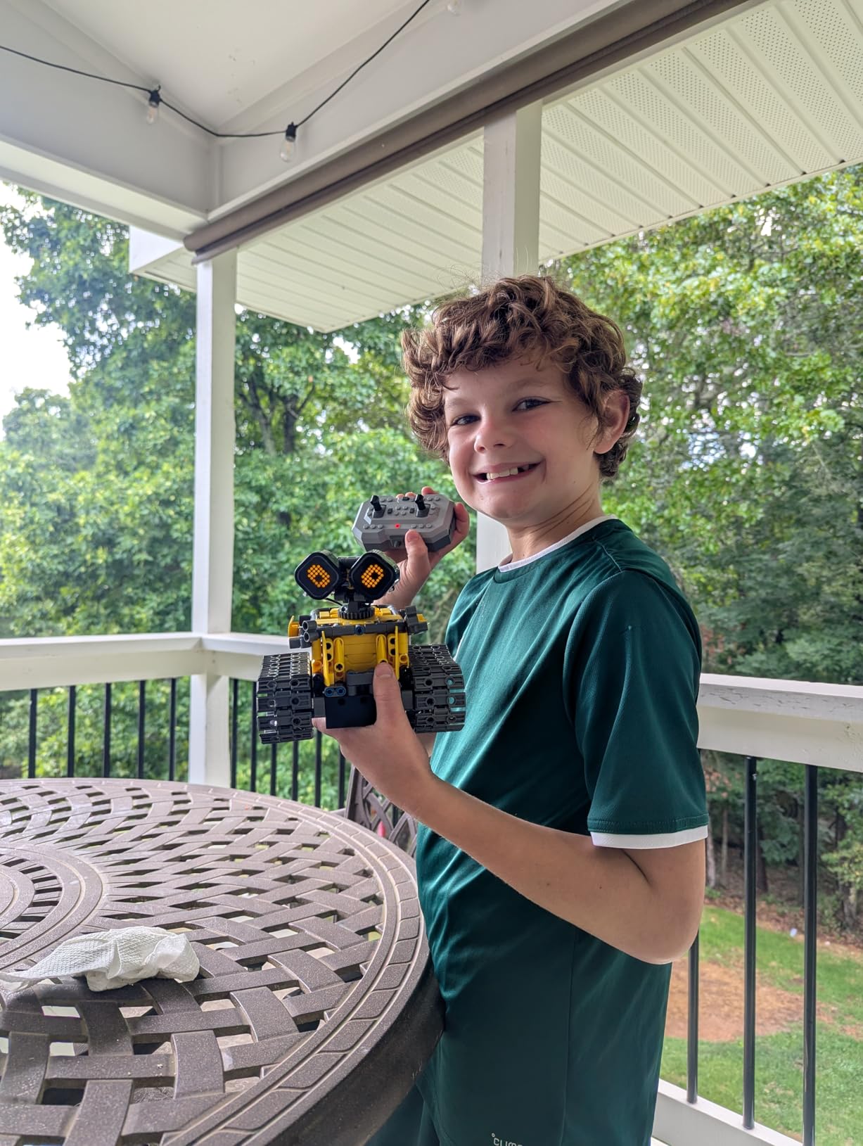 Sillbird STEM Robot Building Kit with Remote Control Gifts for Boys Ages 8-14, Buildable 5in1 Robotics Coding Toy for Kids Birthday with 596 Pieces customer photo 1