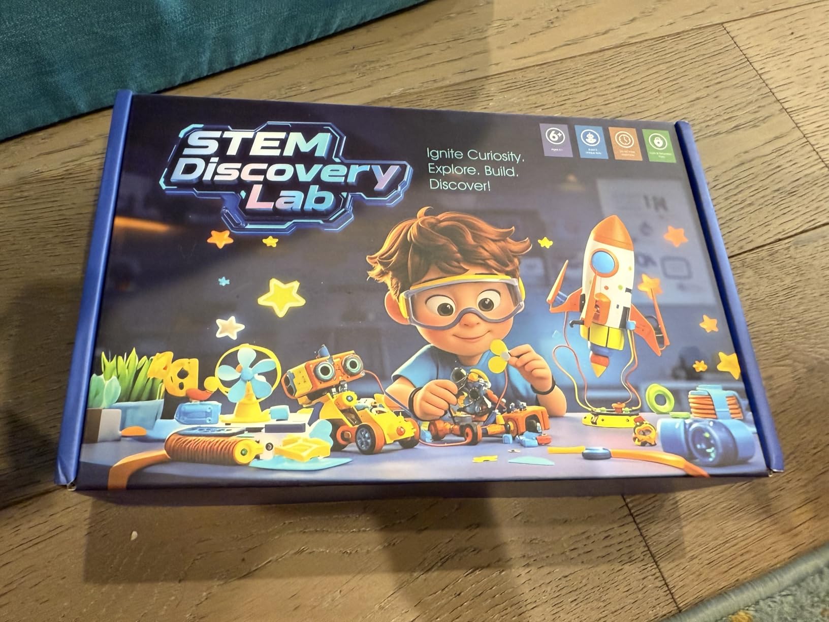 STEM Kits for Kids Ages 6-12, 5-in-1 Robot Building Science Kit for Boys Girls, DIY Robotics Engineering Projects, Educational STEM Toys customer photo 1
