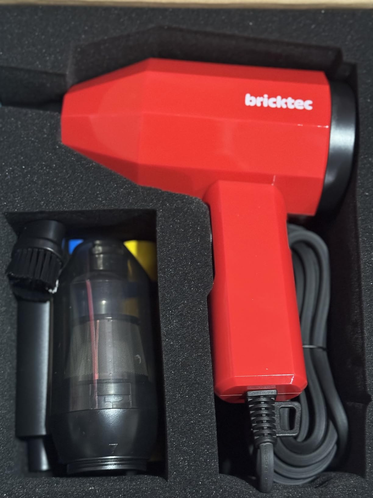 Bricktec Model Duster - Electric Air Duster & Vacuum 2-in-1 | Corded Cleaning Tool for Building Bricks, Models, Miniatures & Hobby Sets customer photo 1
