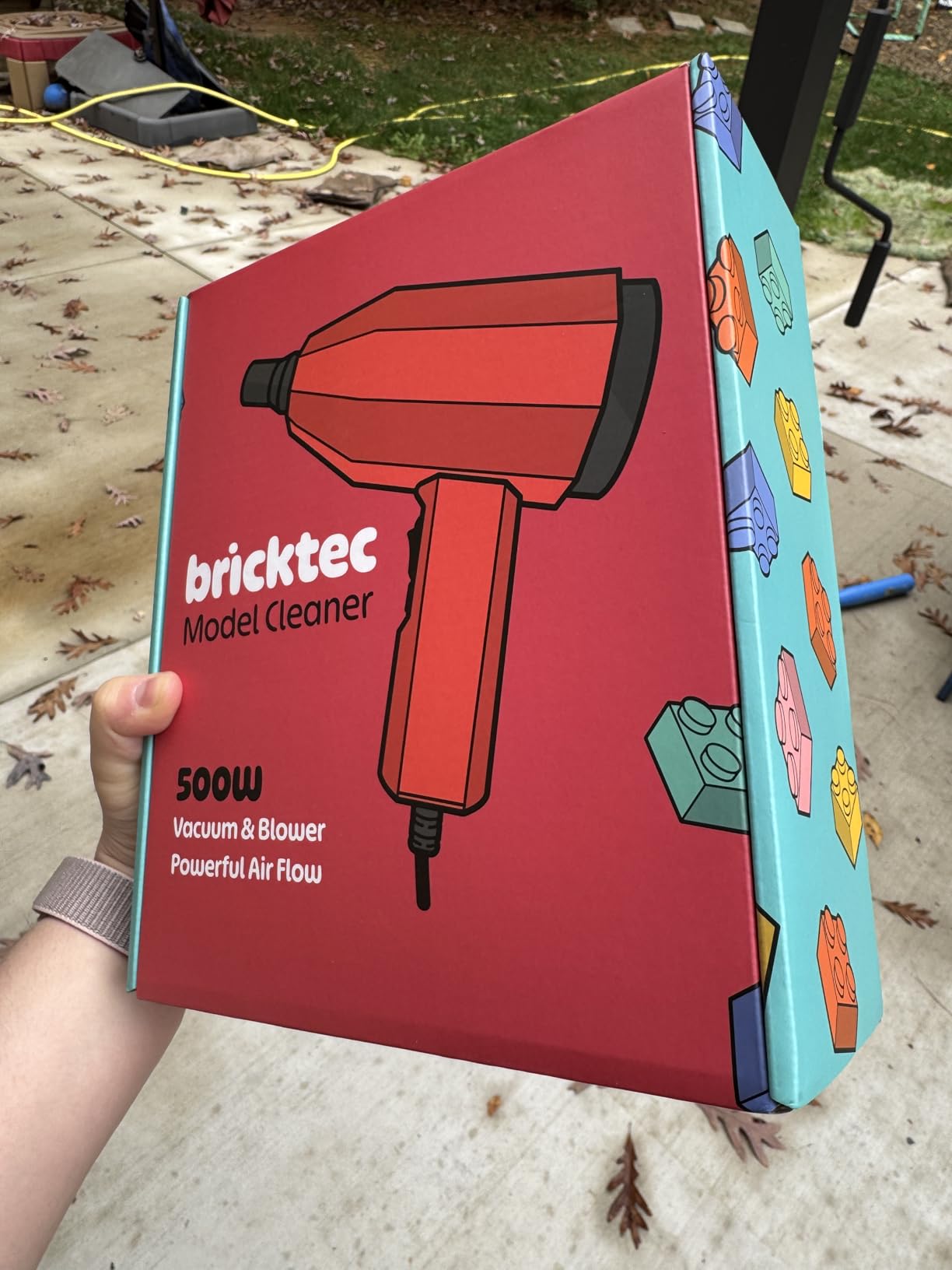 Bricktec Model Duster - Electric Air Duster & Vacuum 2-in-1 | Corded Cleaning Tool for Building Bricks, Models, Miniatures & Hobby Sets customer photo 2