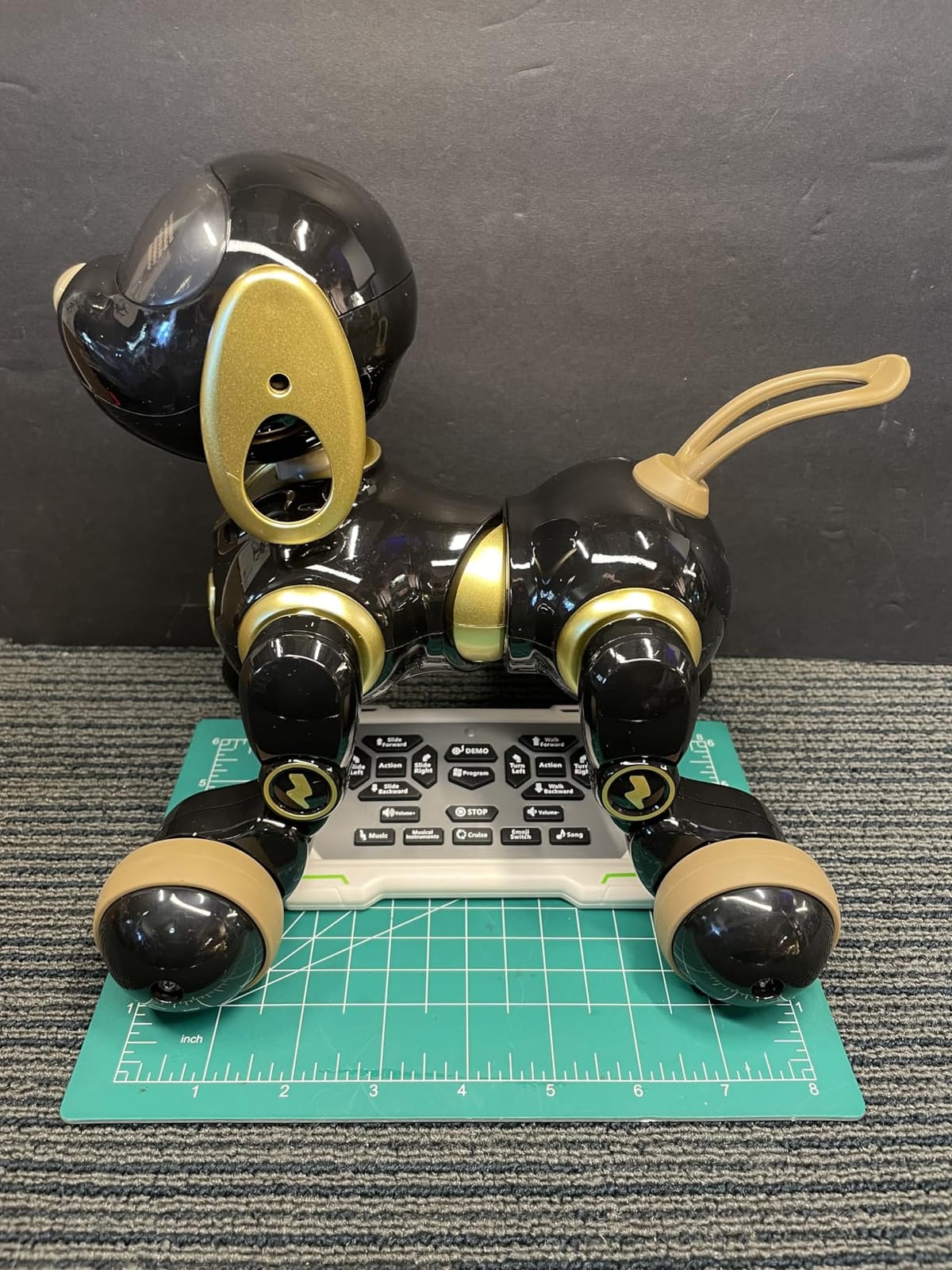 Ruko 18011 Smart Robot Dog, Interactive Puppy with 30 LED Expressions | Programmable Robot Pet, 2.4GHz Remote & Gesture Control, Head Touch Sensor customer photo 1