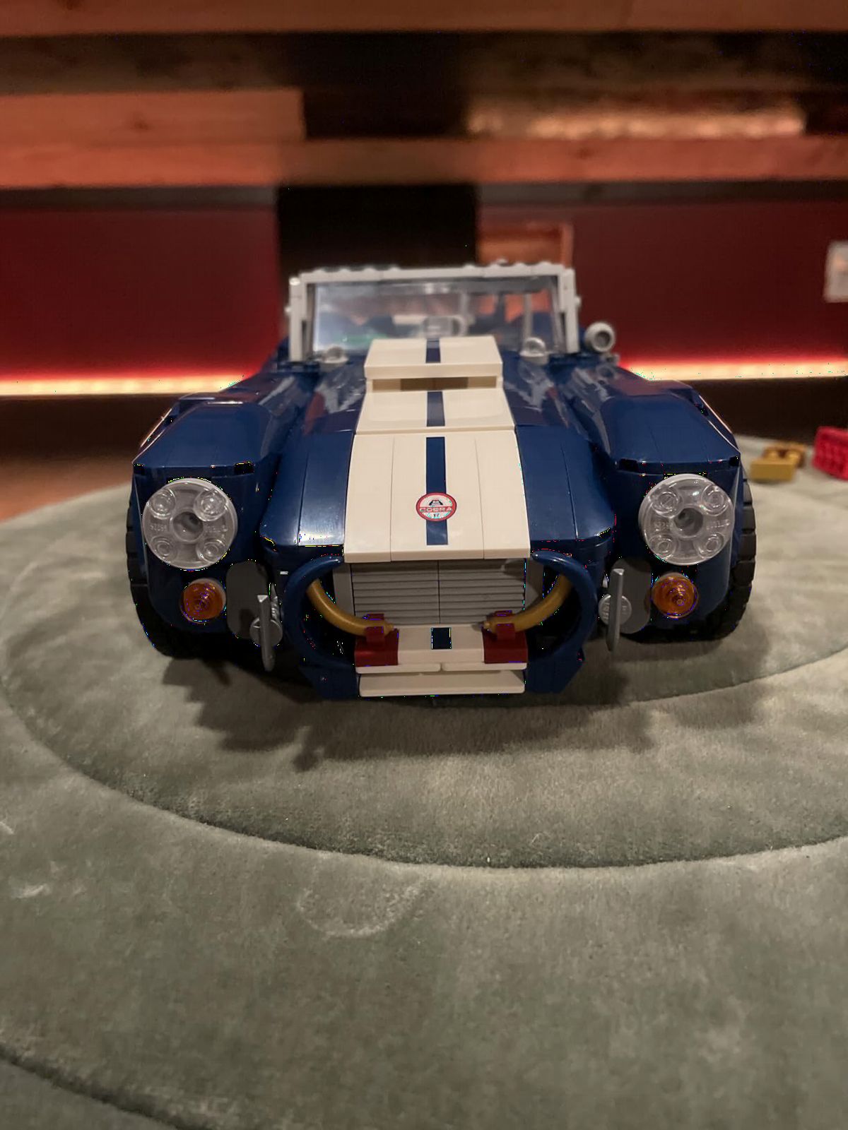 LEGO Icons Shelby Cobra 427 S/C Car Building Set for Adults - Bedroom, Office, or Book Shelf Decor for Sports Car Fans, Ages 18+ - Gift Idea for Birthdays - 10357 customer photo 2