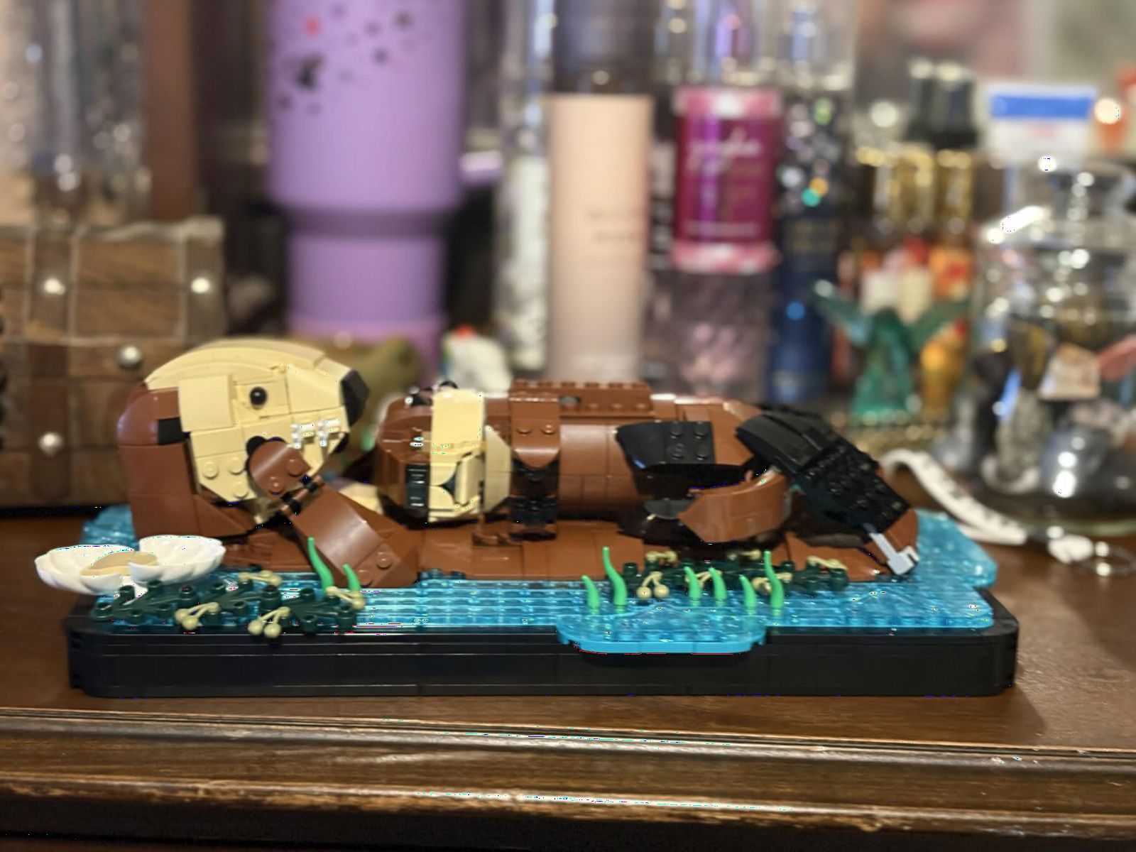 LEGO Ideas Floating Sea Otters Building Sets for Adults - Room or Office Decor for Women & Men, Ages 18+ - Gift Ideas for Birthday - 21366 customer photo 1