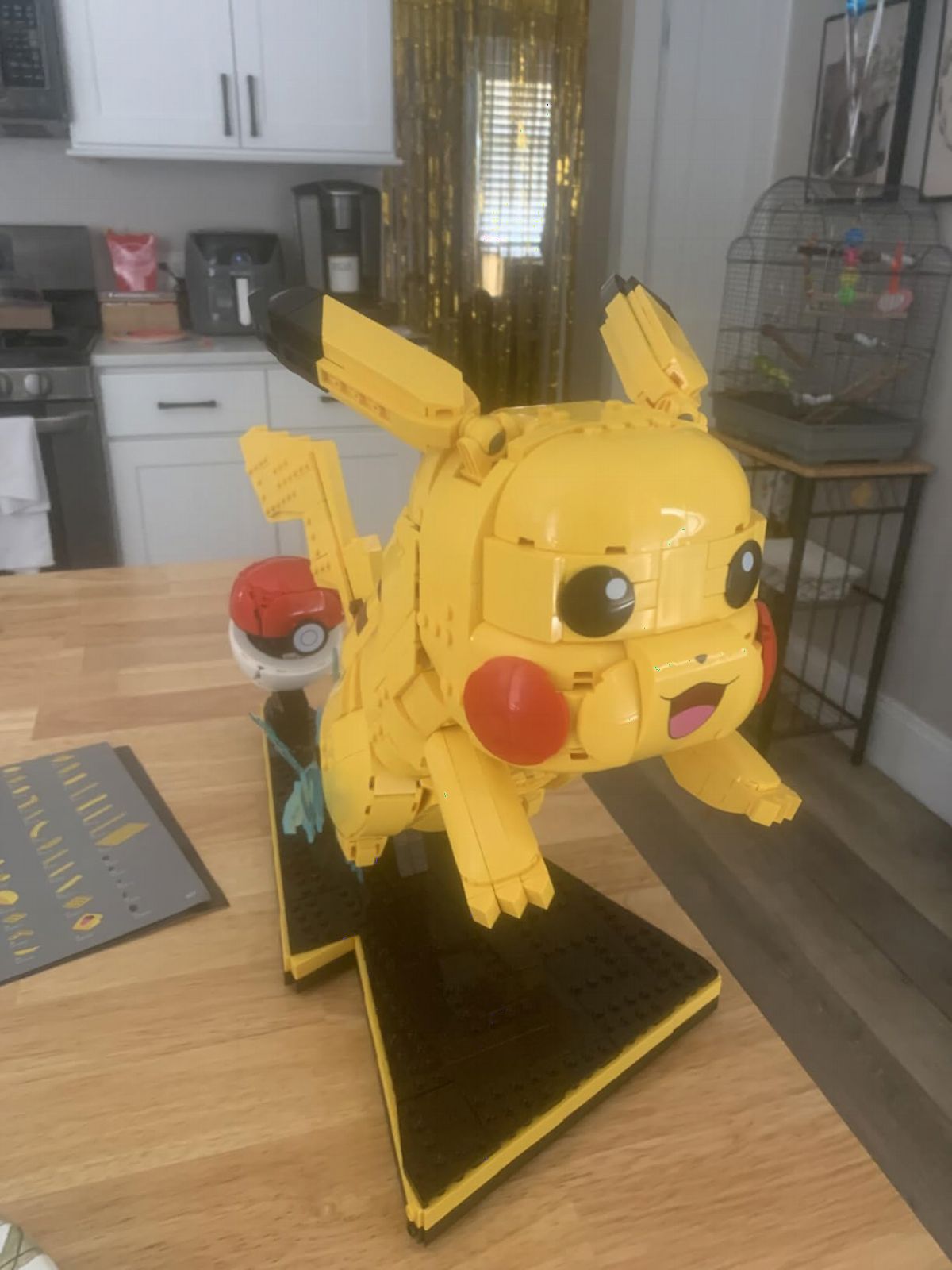 Pokemon Pikachu and Poke Ball - Collectible Building Sets for Adults, Ages 18+ - Pokemon Figure for Display - Desk, Shelf or Office Decor - Gift for Men & Women - 72152 customer photo 1