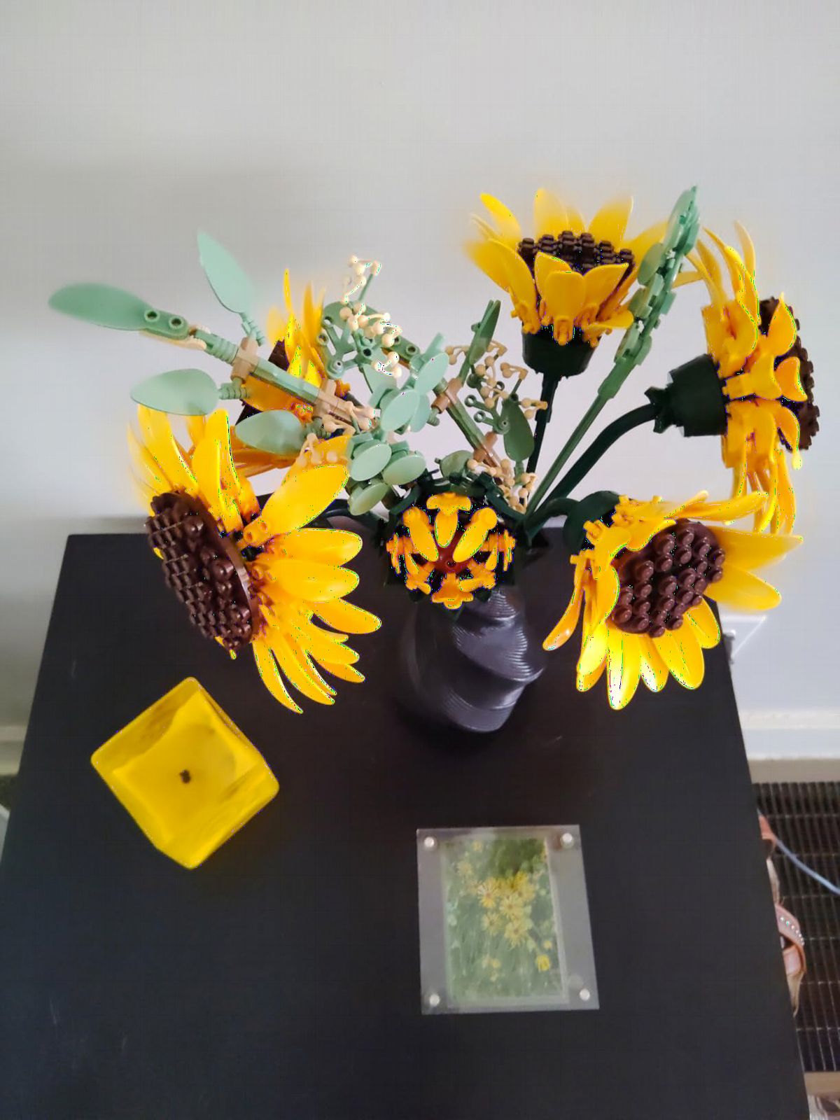 Botanicals Sunflower Bouquet Building Set for Adults, Ages 18+ - Gift for Birthdays - Artificial Flowers for Home Office, Bedroom or Desk Decor - 11502 customer photo 2