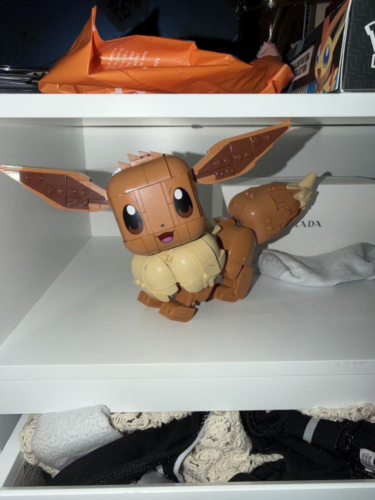 LEGO Pokemon Eevee - Collectible Building Set for Adults, Ages 18+ - Posable Pokemon Figure for Display - Desk, Bookshelf or Home Office Decor - Gift for Men & Women - 72151 customer photo 1