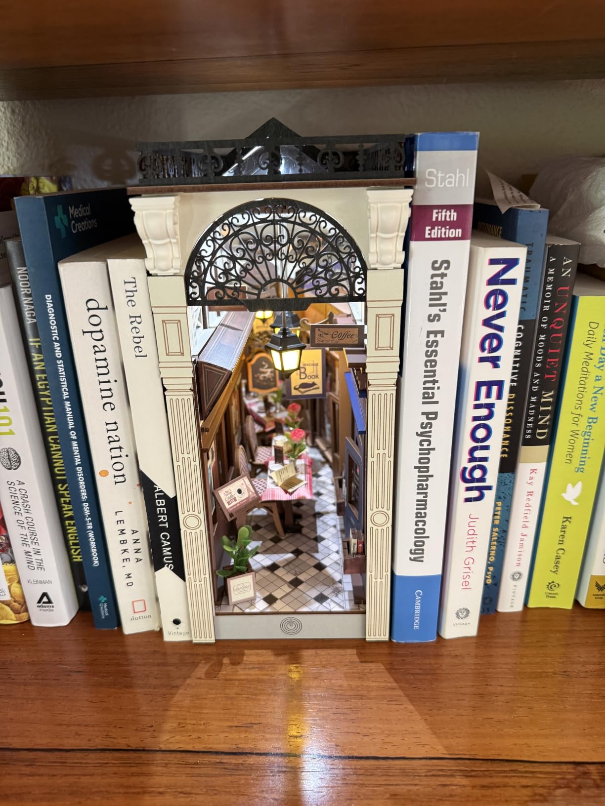 Rolife Book Nook Kit Magic Fantasy Corner DIY Miniature House Kit, 10