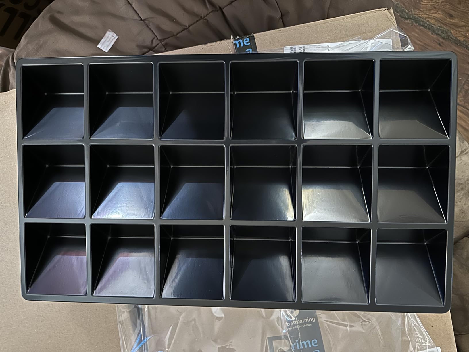 3 Pack 18-Slot Toploader Trading Card Sorting Tray - Improved Design Compatible with Top Loaders, One Touch & Sleeved Cards customer photo 1