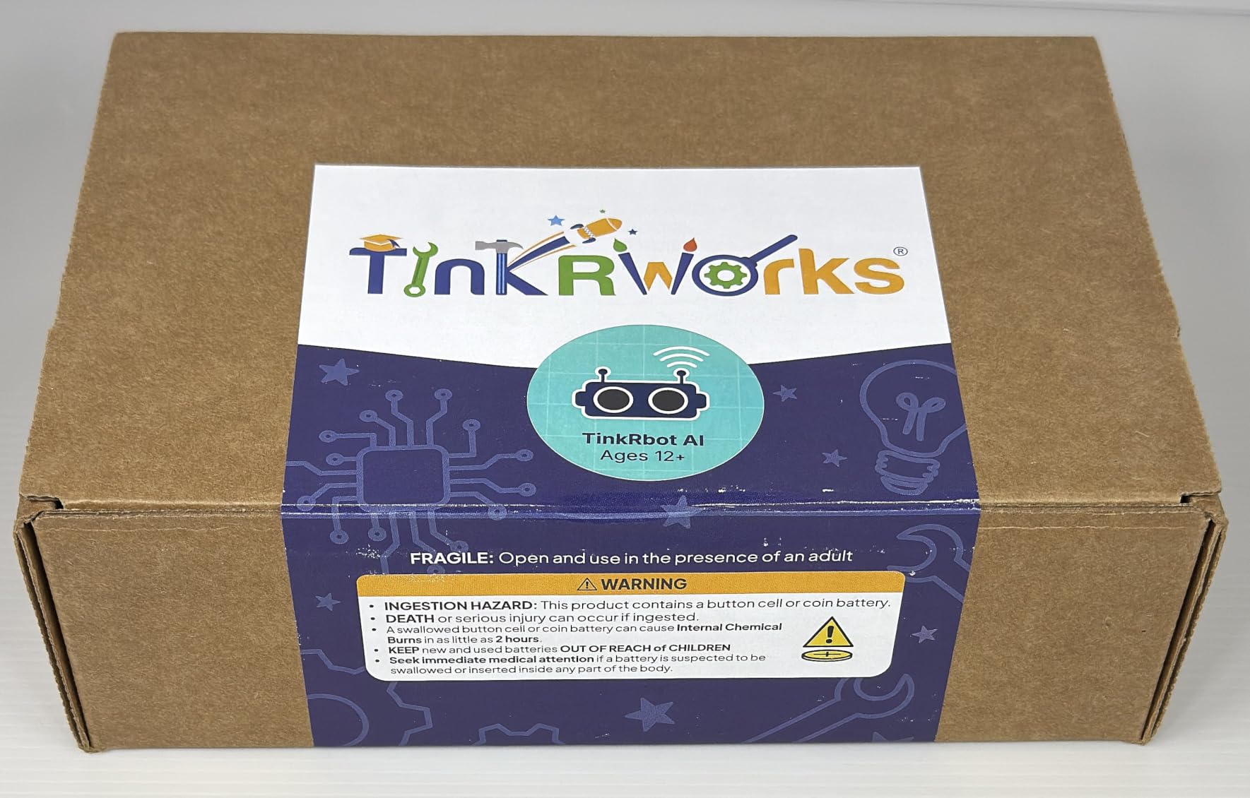TinkRbot AI: Build & Code an Autonomous Robot | STEAM/STEM Robotics Kit for Teens 12+ | Sensors, Motors, AI Lessons, RGB Lights & Classroom-Ready Components customer photo 2