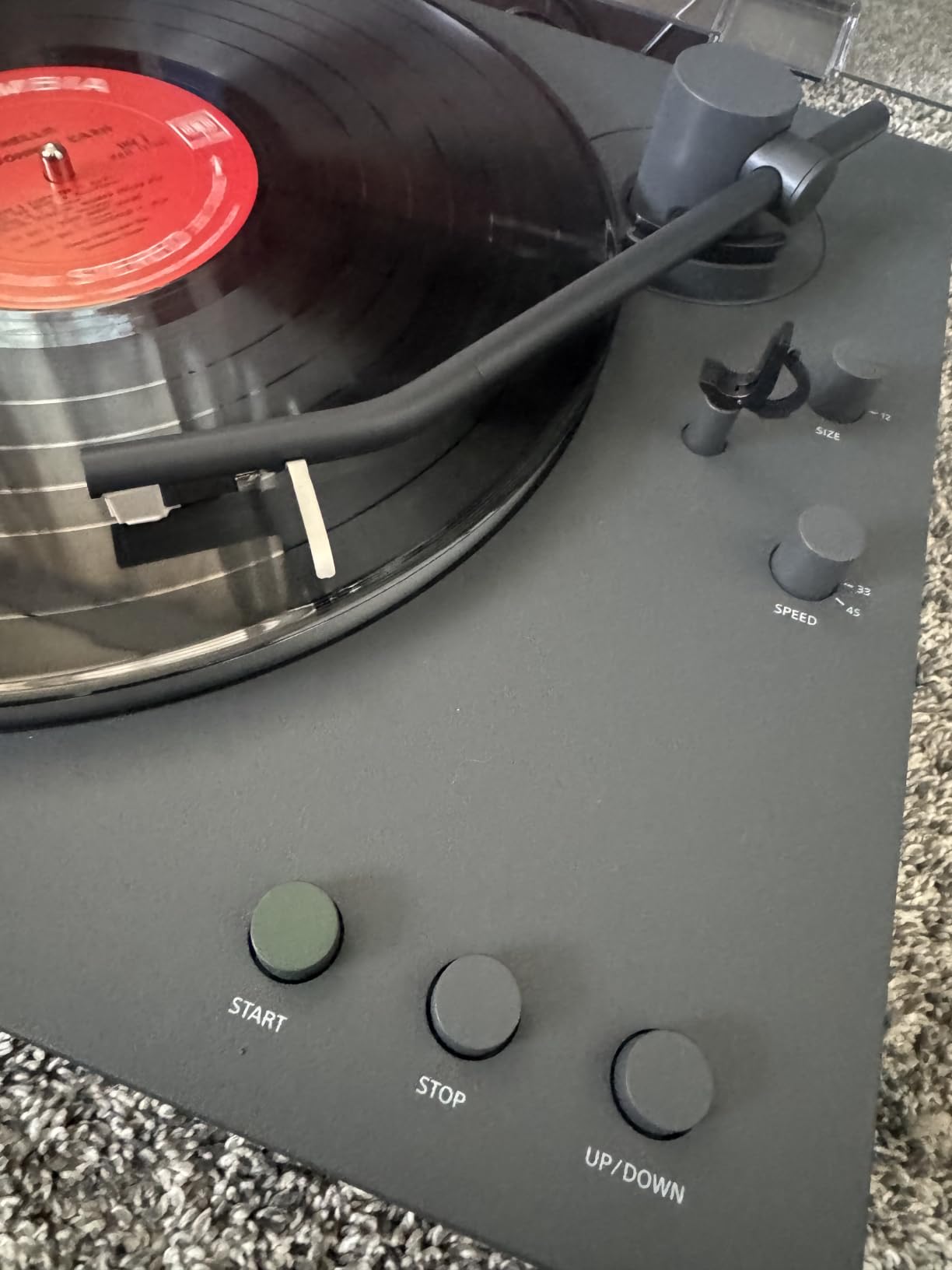 Sony PS-LX3BT Wireless Bluetooth Turntable with Full Auto Playback | Vinyl Record Player, Fully Automatic Belt Drive, Built-in Phono EQ, Wired & Wireless Connection, Transparent Dust Cover customer photo 2