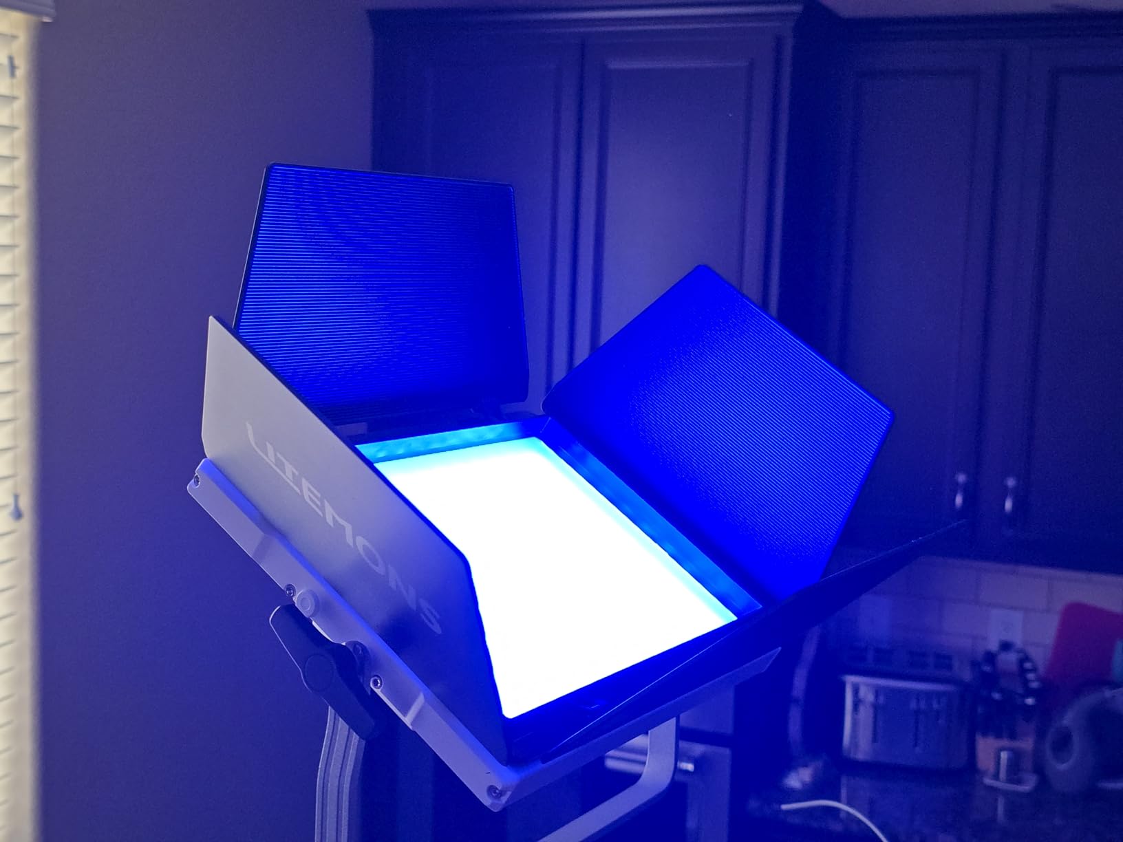 Godox LP600R 60W RGB LED Light Panel 2-Light Kit, 2-Pack with Battery Power, Light Stand, Carrying Case, 1800-10000K, 9270Lux@0.5m, APP Control for YouTube Video Recording and Live Streaming customer photo 2