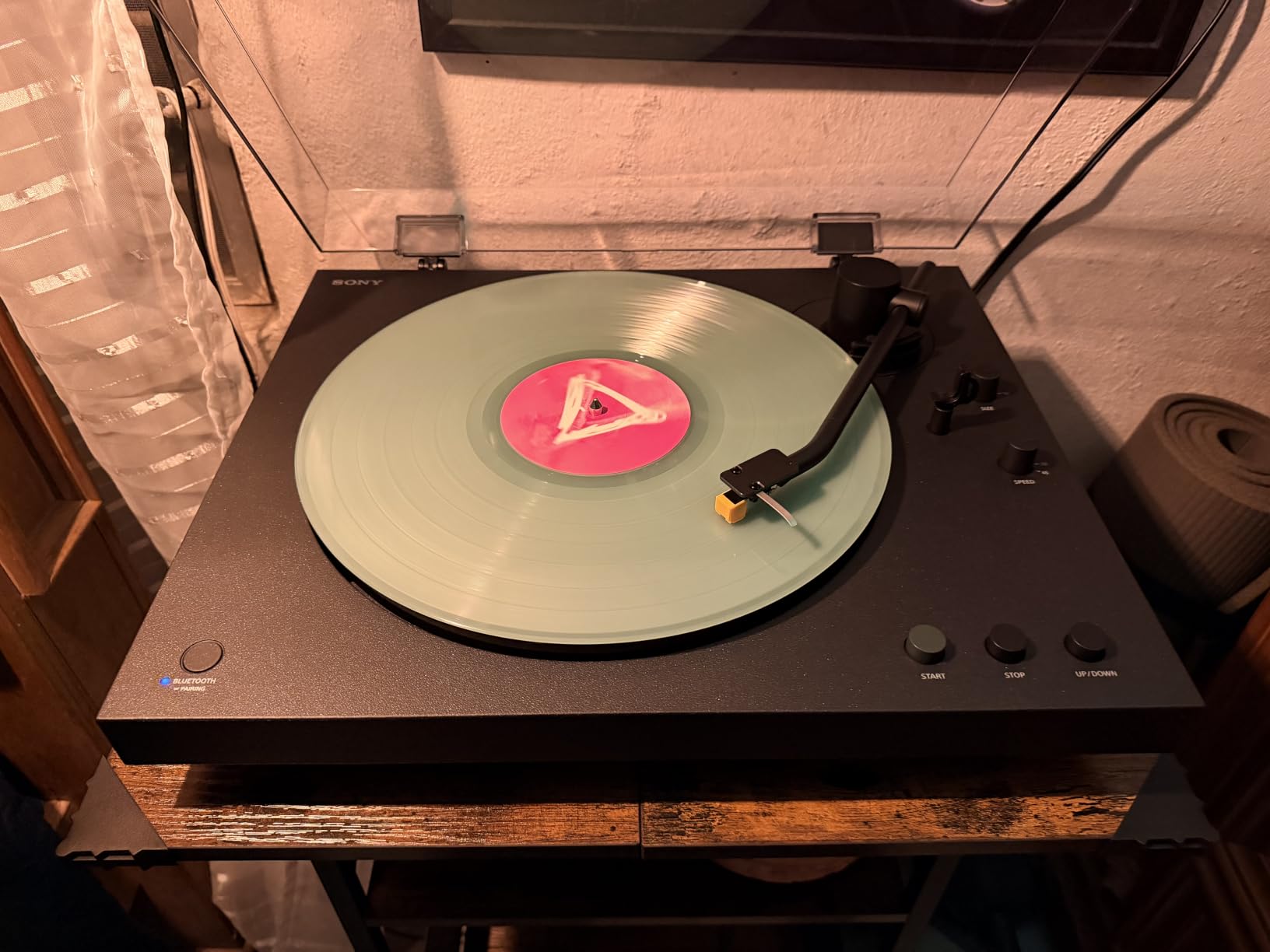 Sony PS-LX5BT Premium Wireless Bluetooth Turntable with Full Auto Playback | Included Audio Cable, Vinyl Record Player, Built-in Phono EQ, Wired & Wireless Connection, Premium Componentry, 2026 Model customer photo 2
