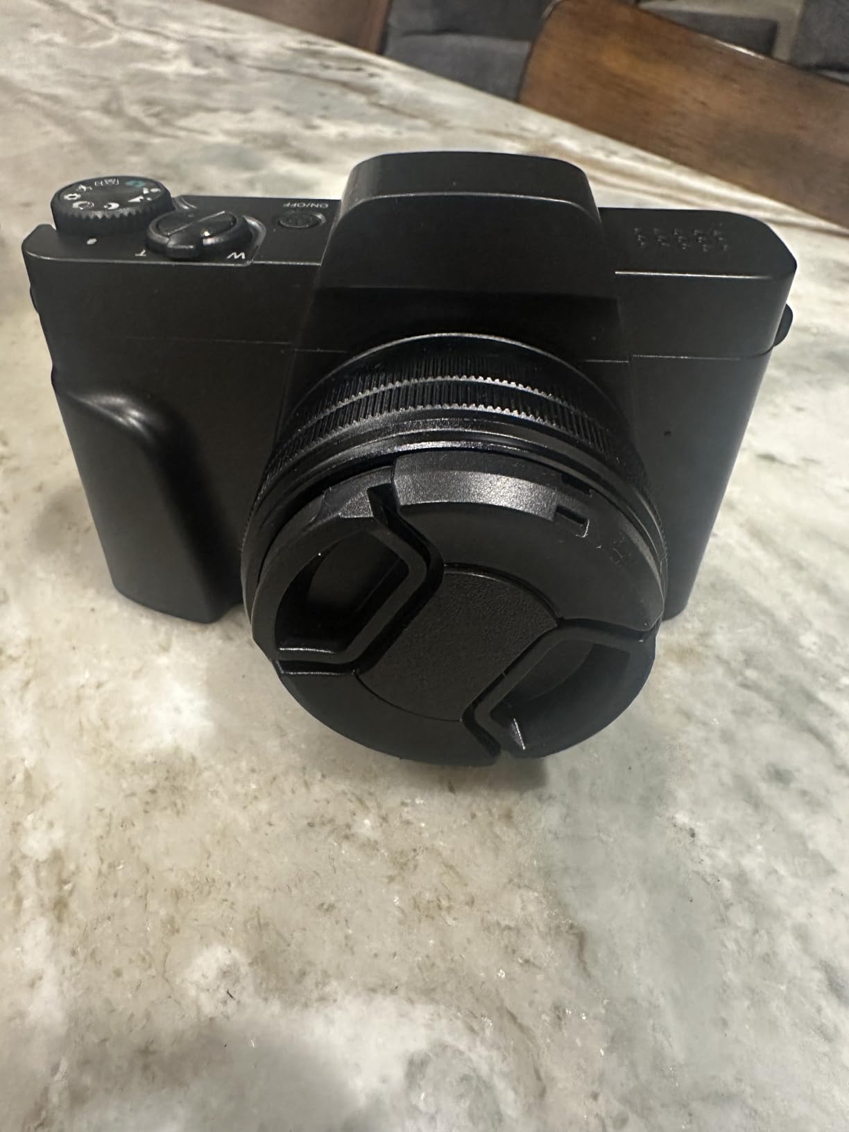4K Digital Camera WiFi 180° Flip Screen Autofocus 64MP 16X Zoom, Black | Vlogging Camera for YouTube, Compact Travel Camera for Beginners, Anti-Shake, 32GB Card, 2 Batteries customer photo 2