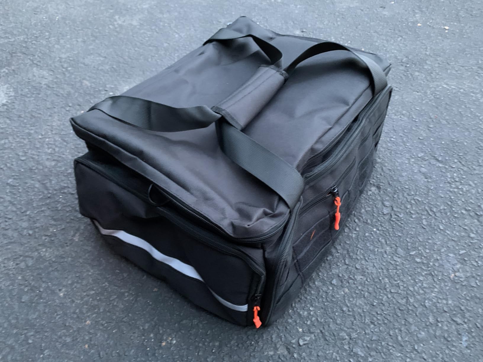 ORKELS RC Car Carrying Case 1/8 1/10 Scale, Heavy Duty RC Storage Bag with Reinforced Base, Multi-Pocket Tool Organizer, Compatible with Traxxas RC Cars Trucks & Buggies customer photo 1
