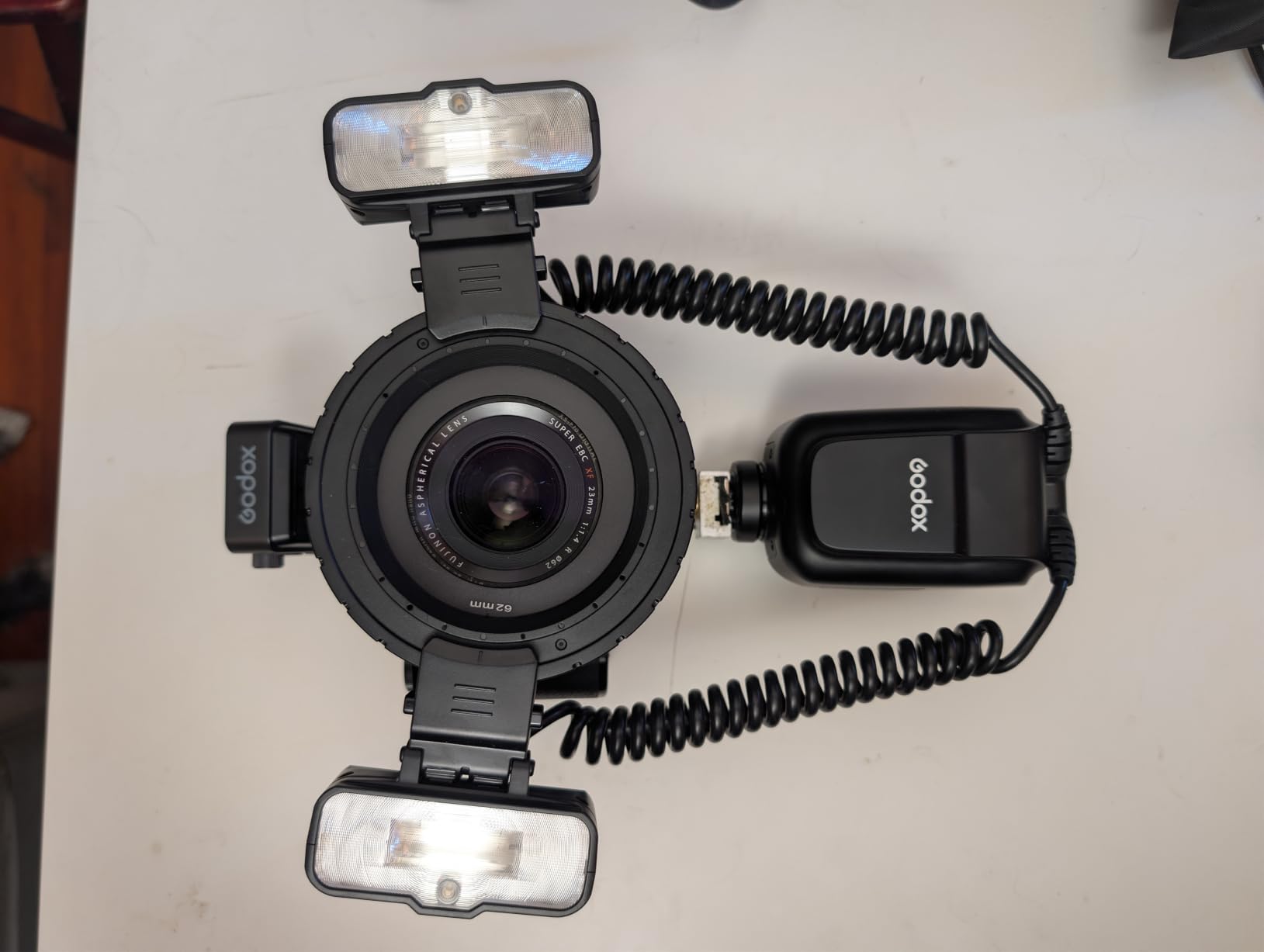 Godox MF-T76 C Macro Twin Flash for Canon, 76Ws TTL Macro Dual Power Flash | 1.2s Recycle Time, HSS, 10 Modeling Lights, 8 Adapter Rings for Shooting Food, Products, Insects, Plants, Jewelry Photography customer photo 1