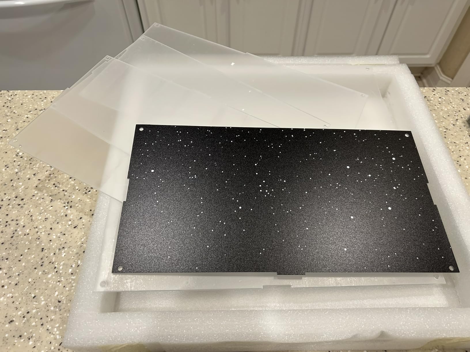 Led Acrylic Display Case for Lego Star Wars The Razor Crest | Dustproof Showcase with Theme Background & Logo Stand for Mandalorian and Grogu 75447 (Model Not Included) customer photo 1