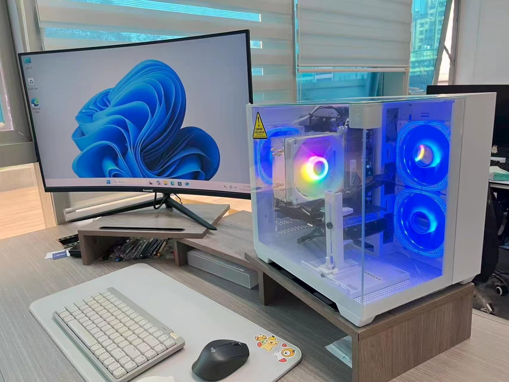 Gaming PC Desktop Computer, GeForce RTX 3050 8GB GDDR6, Ryzen 7 4700LE, 16GB DDR4 RAM, 512GB NVMe SSD, WiFi 6 Prebuilt Tower for Gaming, Streaming, Content Creation, Home Office & Students customer photo 2