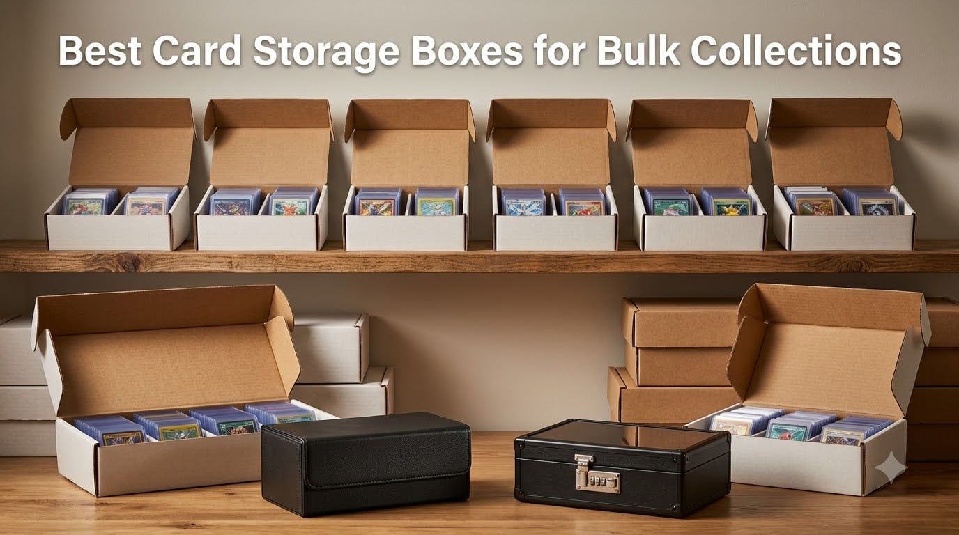 Best Card Storage Boxes for Bulk Collections