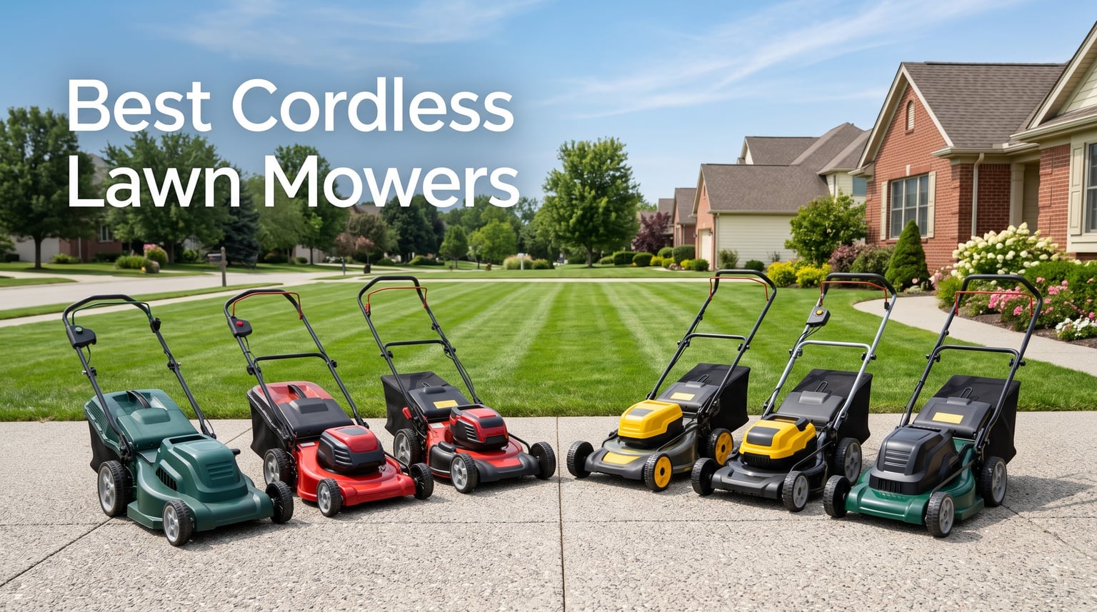 Best Cordless Lawn Mowers
