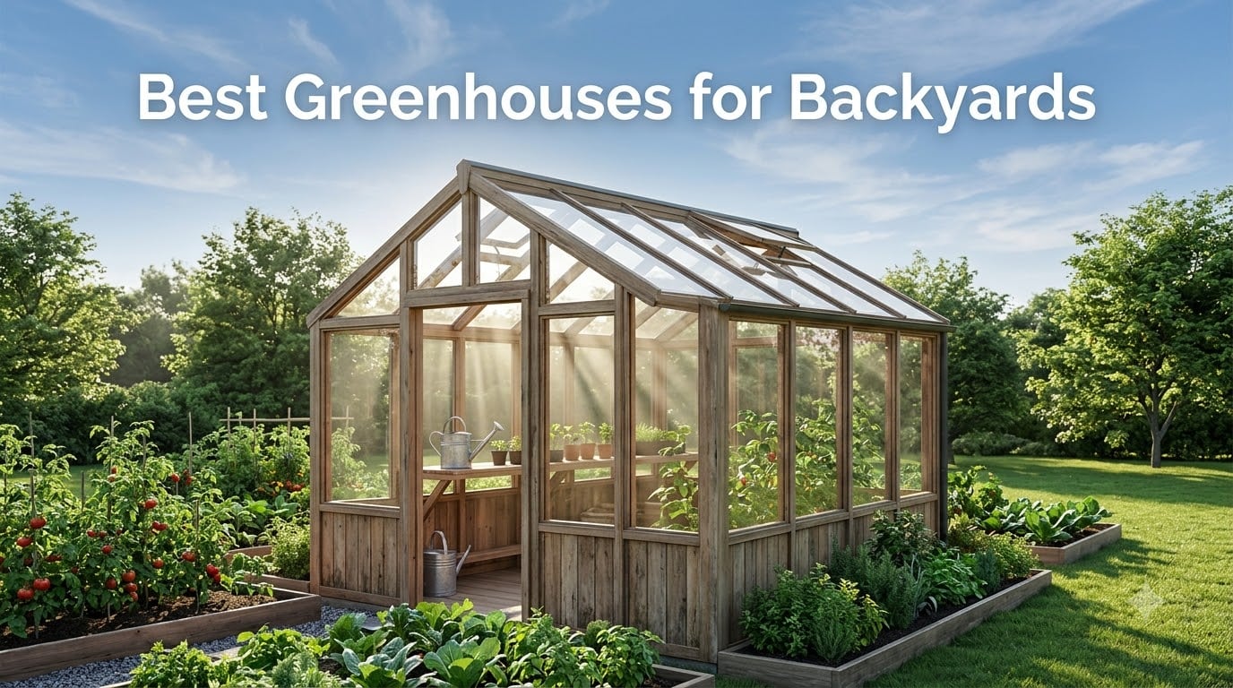 Best Greenhouses for Backyards