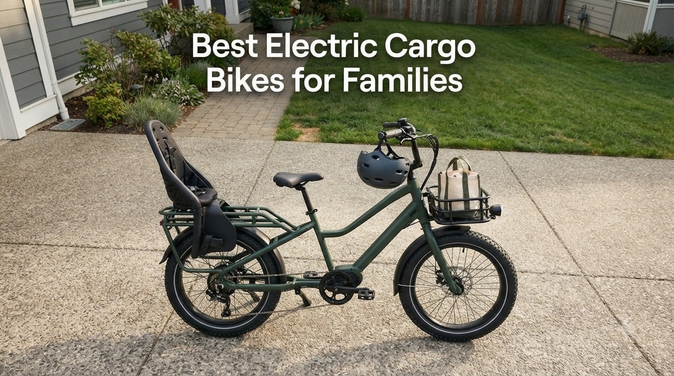 Best Electric Cargo Bikes for Families