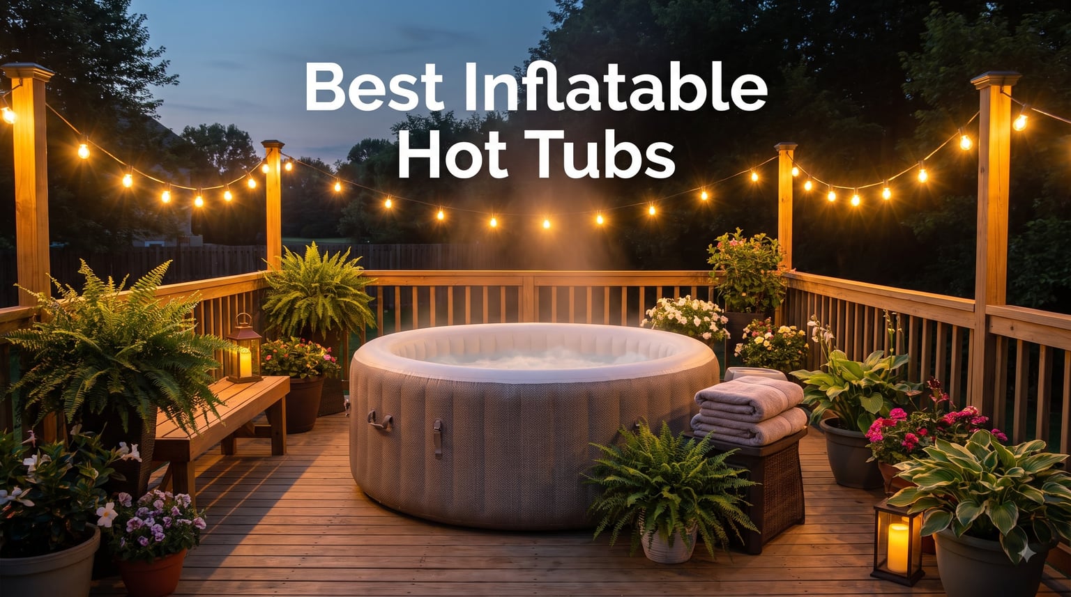 Best Inflatable Hot Tubs