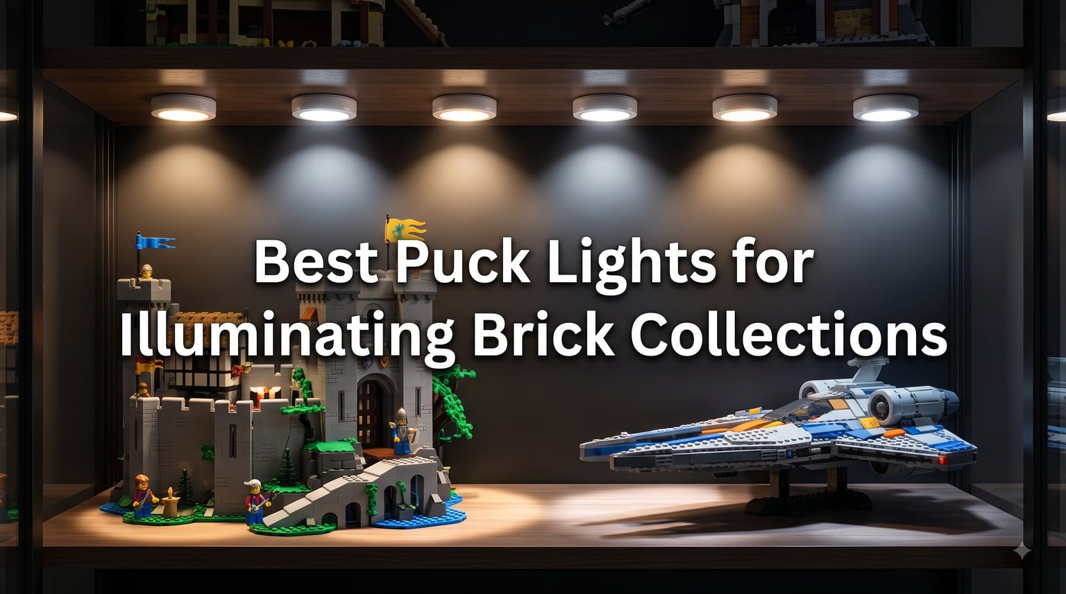 Best Puck Lights for Illuminating Brick Collections