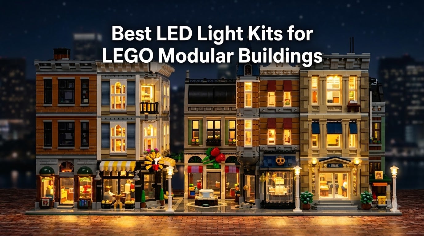 Best LED Light Kits for LEGO Modular Buildings