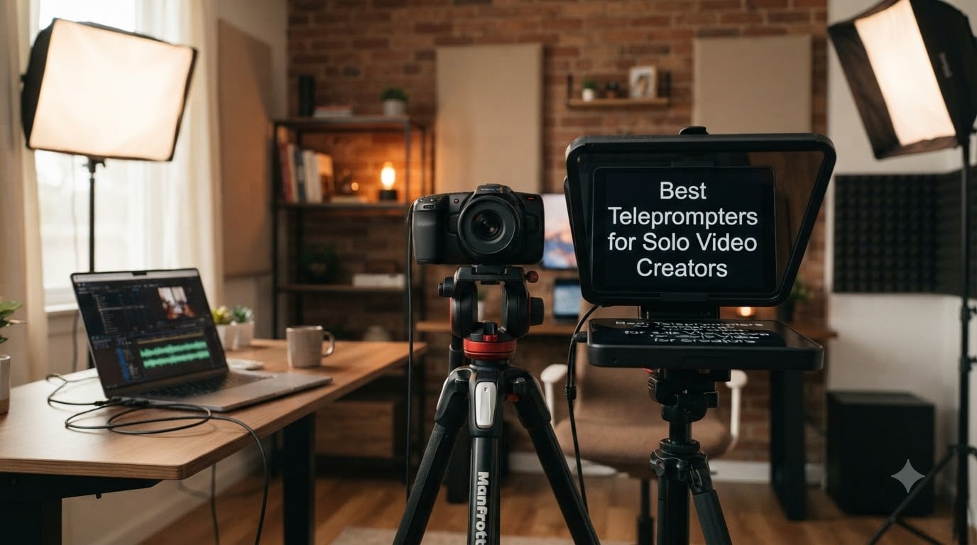 Best Teleprompters for Solo Video Creators