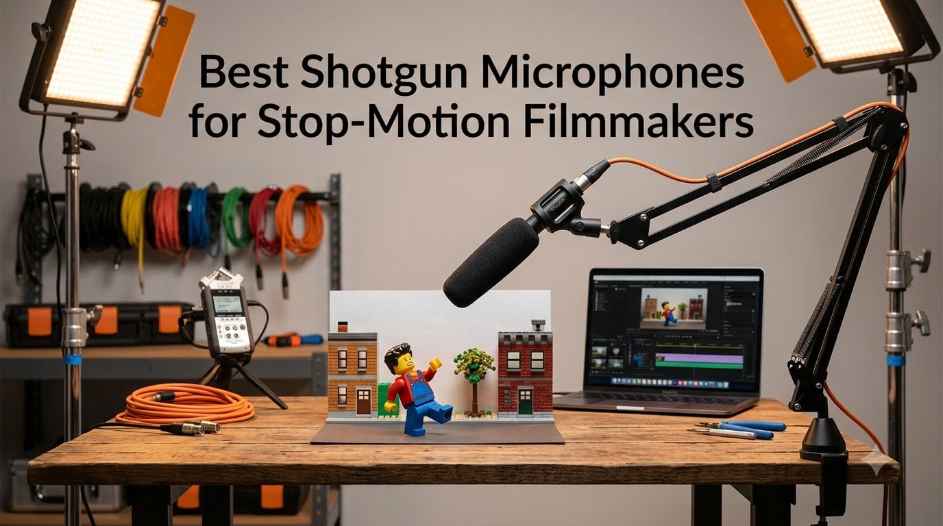 Best Shotgun Microphones for Stop-Motion Filmmakers