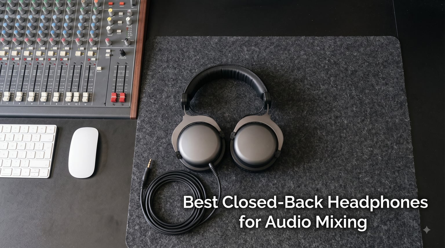 Best Closed-Back Headphones for Audio Mixing