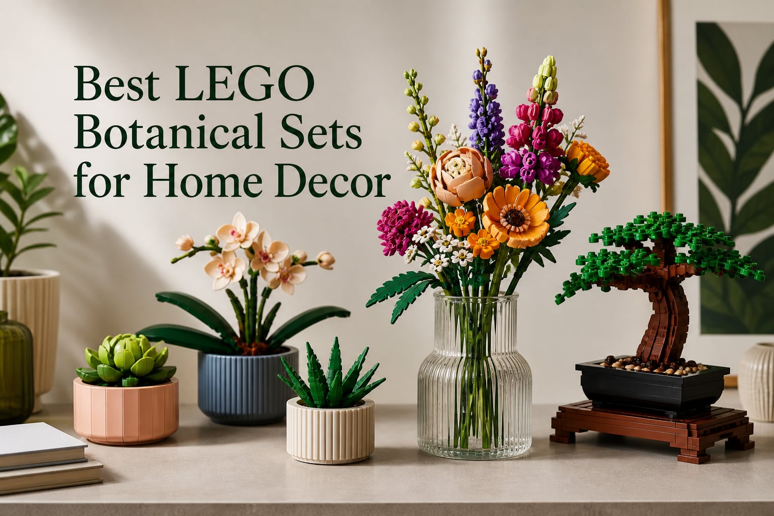 Best LEGO Botanical Sets for Home Decor