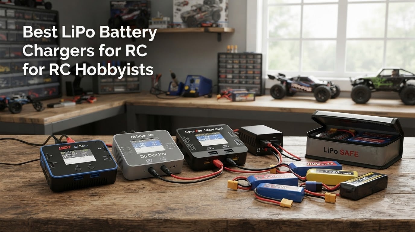 Best LiPo Battery Chargers for RC Hobbyists