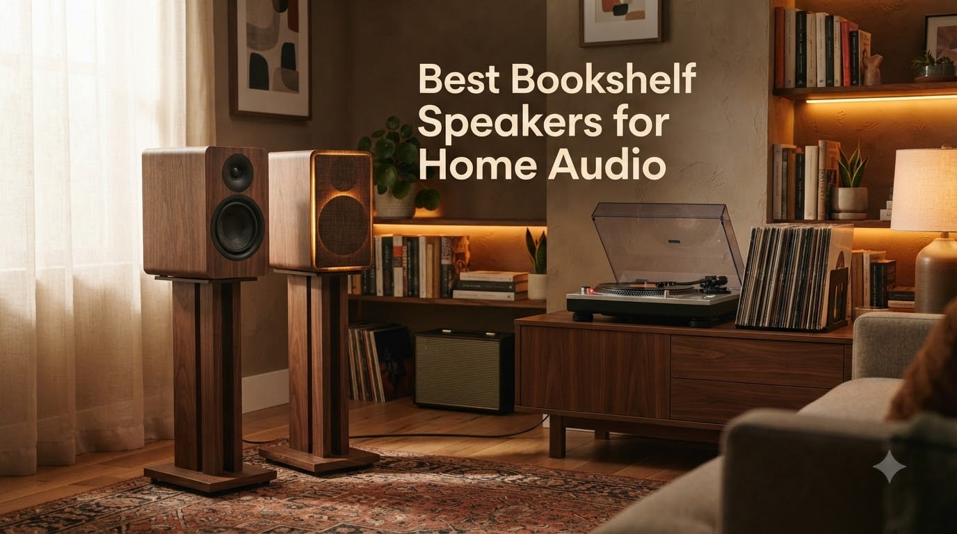 Best Bookshelf Speakers for Home Audio