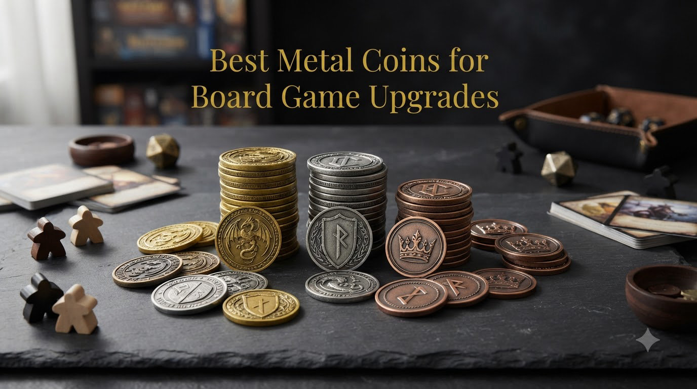 Best Metal Coins for Board Game Upgrades