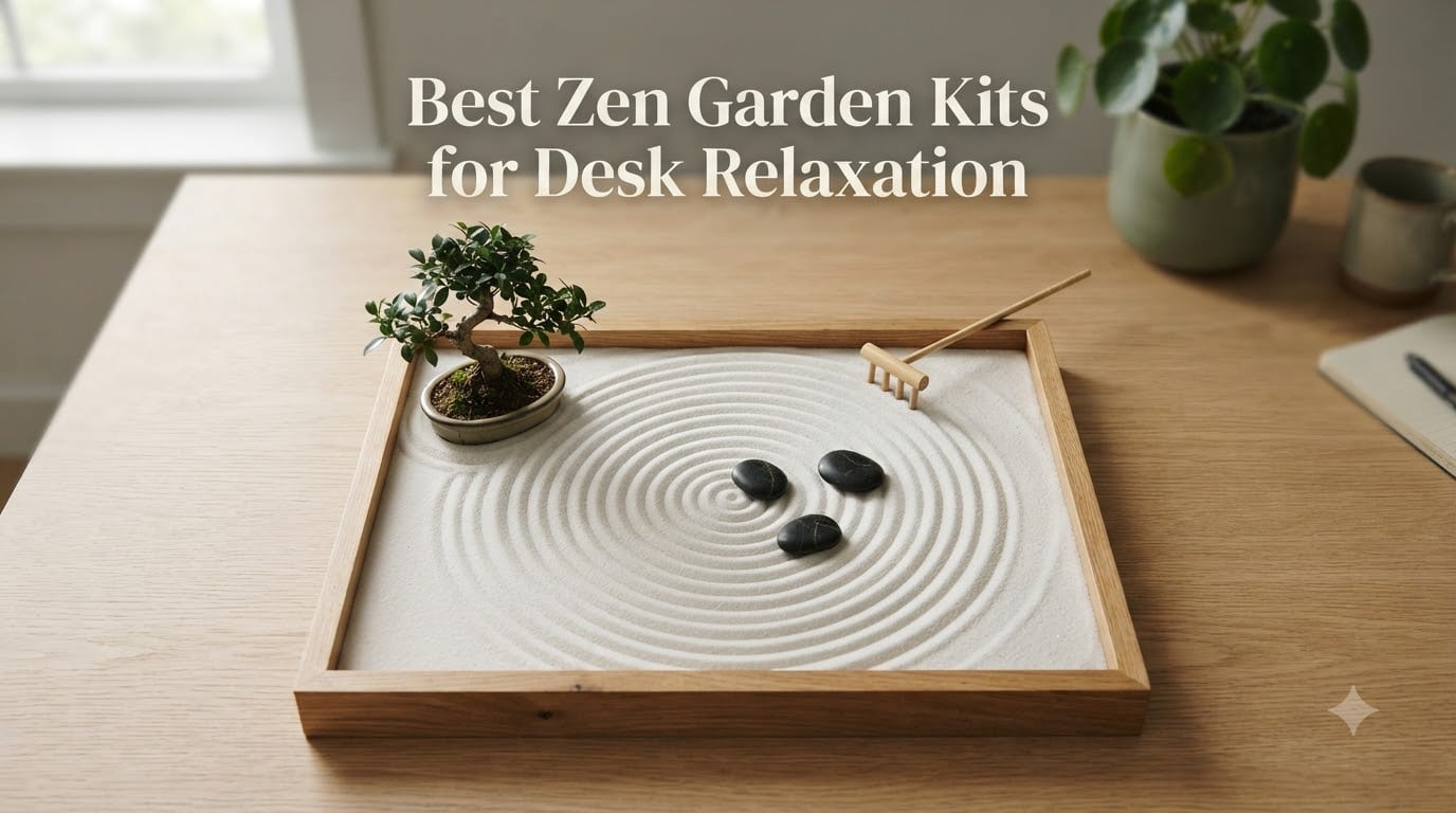 Best Zen Garden Kits for Desk Relaxation