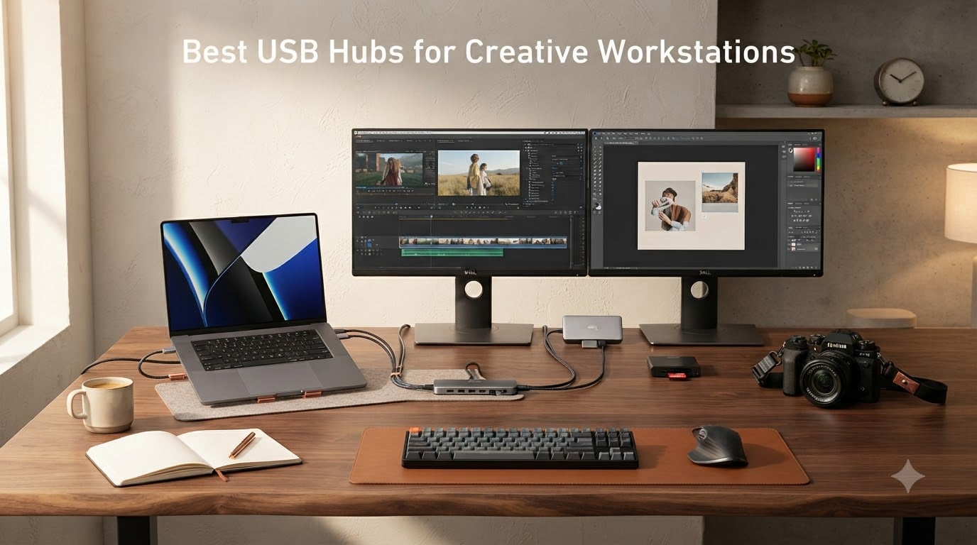 Best USB Hubs for Creative Workstations