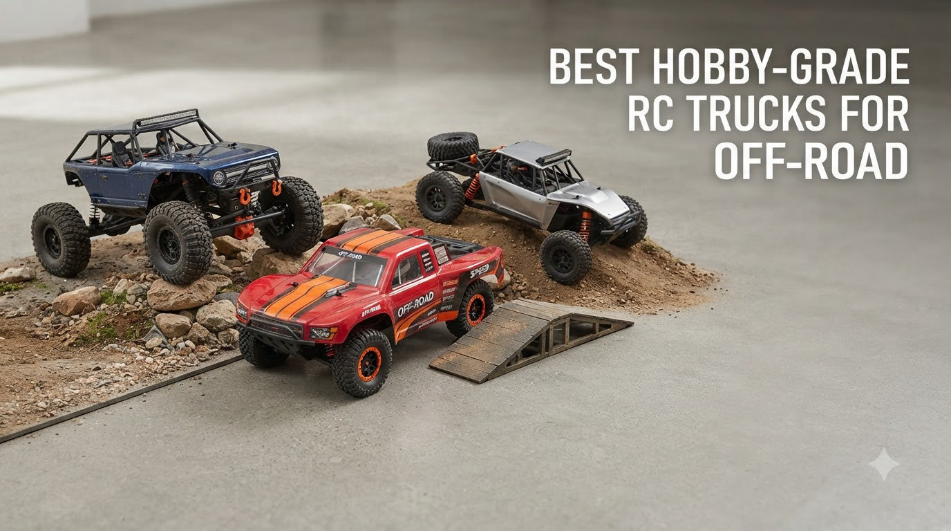Best Hobby-Grade RC Trucks for Off-Road