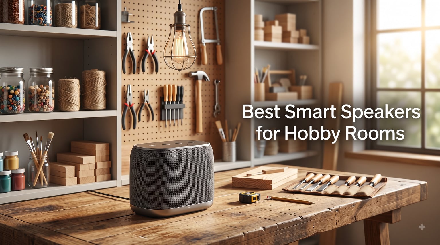 Best Smart Speakers for Hobby Rooms