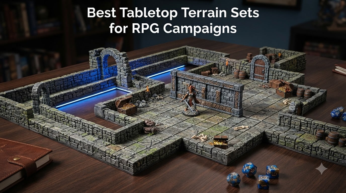 Best Tabletop Terrain Sets for RPG Campaigns