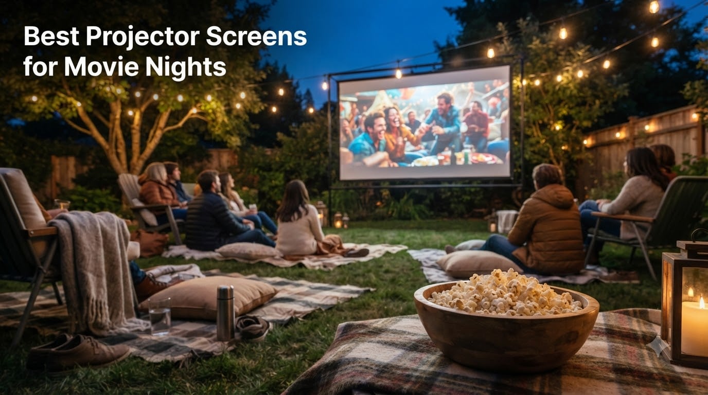 Best Projector Screens for Movie Nights