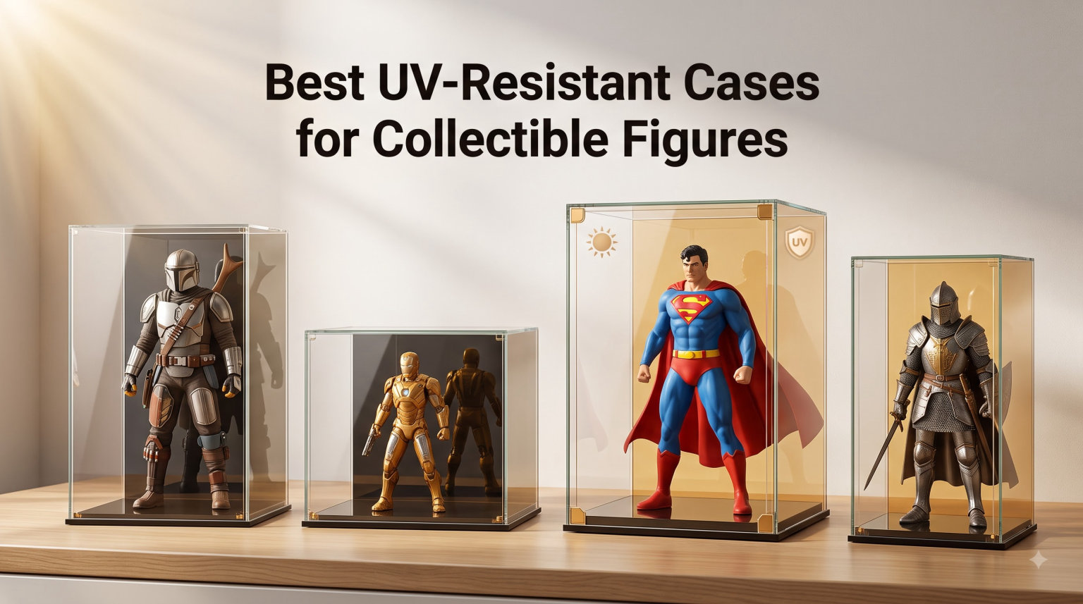 Best UV-Resistant Cases for Collectible Figures
